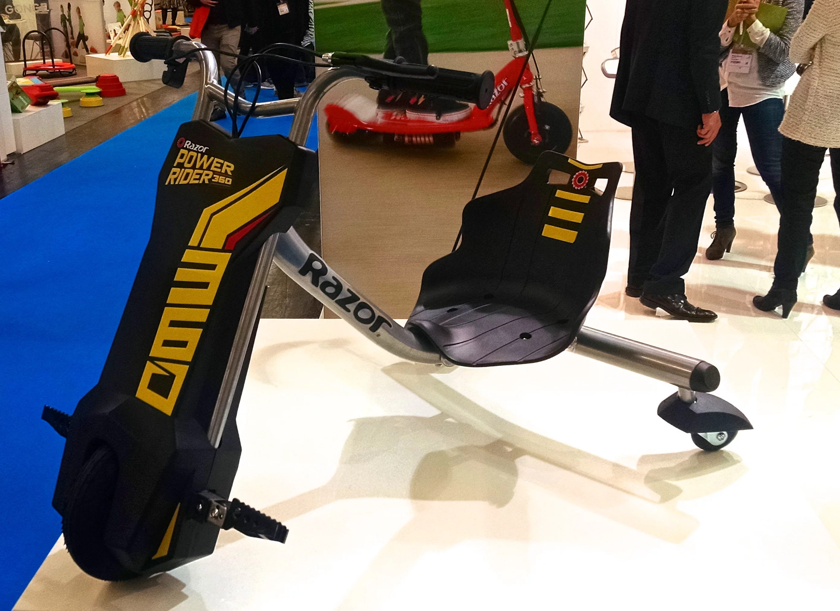 The PowerRider 360 is like Razor's Crazy Cart for younger children (ages 8+) (Photo: C.C. Weiss/Gizmag)
