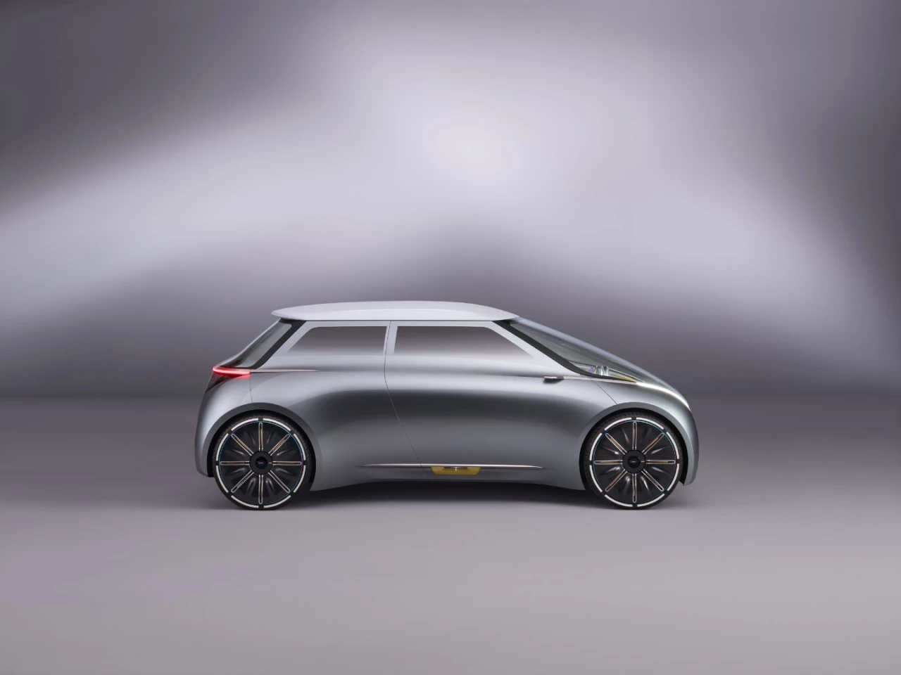 The Mini Vision Next 100 is a city car focused on urban driving and car sharing