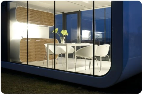 Mobile Living Unit 28 dining