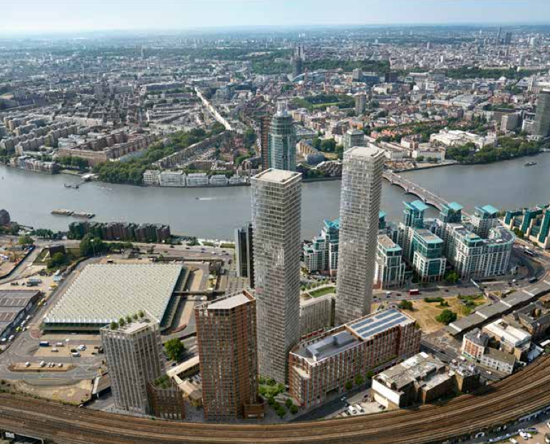 Vauxhall Square, Allies and Morrison (Image: NLA)