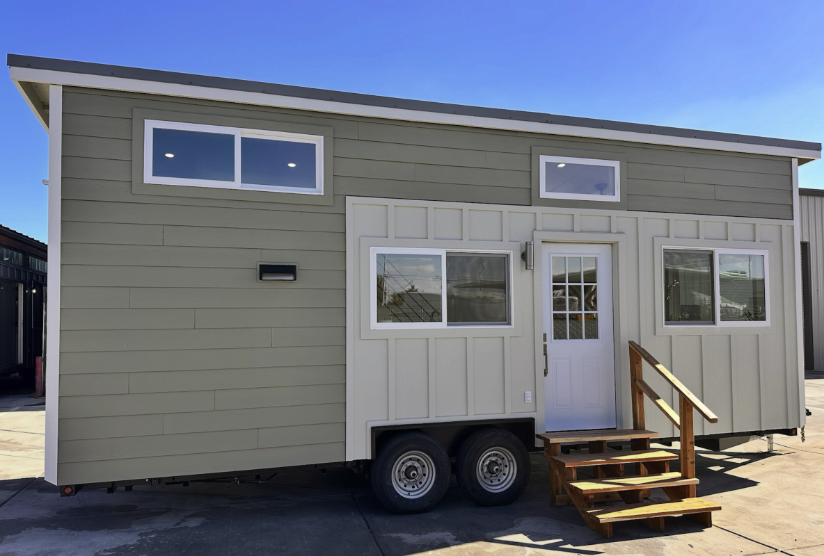 Two-person tiny house is well-equipped for permanent life on wheels