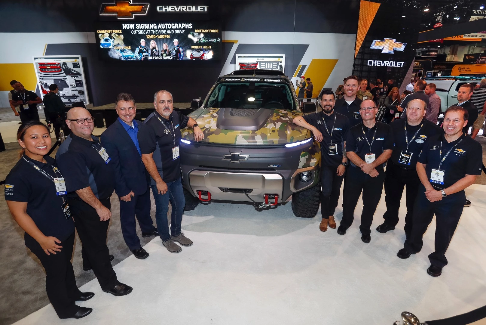 Chevy Colorado ZH2 at SEMA 2016