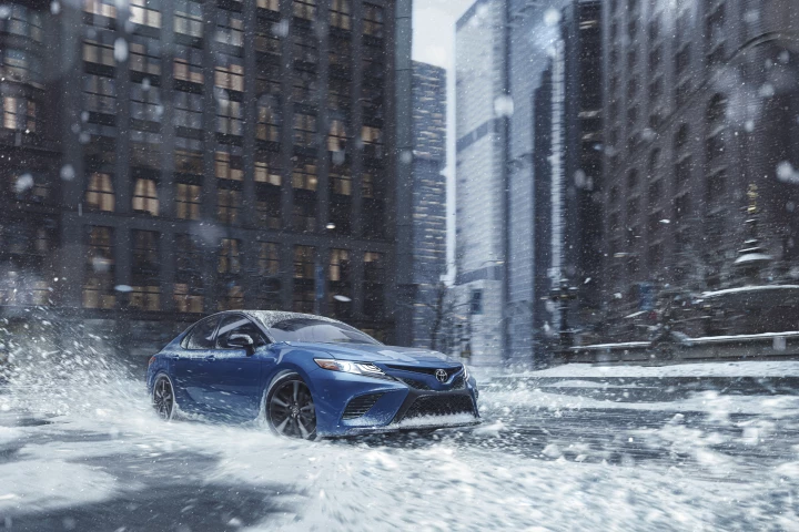 The all-wheel drive option will be available as a stand-alone upgrade on most model trims of the Camry and Avalon