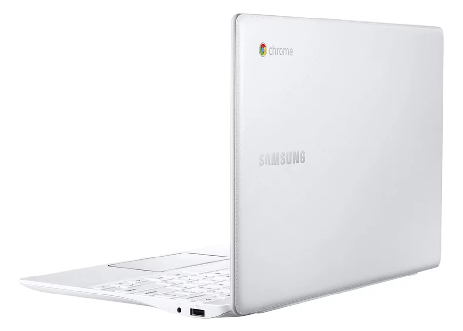 The 11.6-inch Chromebook 2 comes in "Classic White" or "Jet Black"