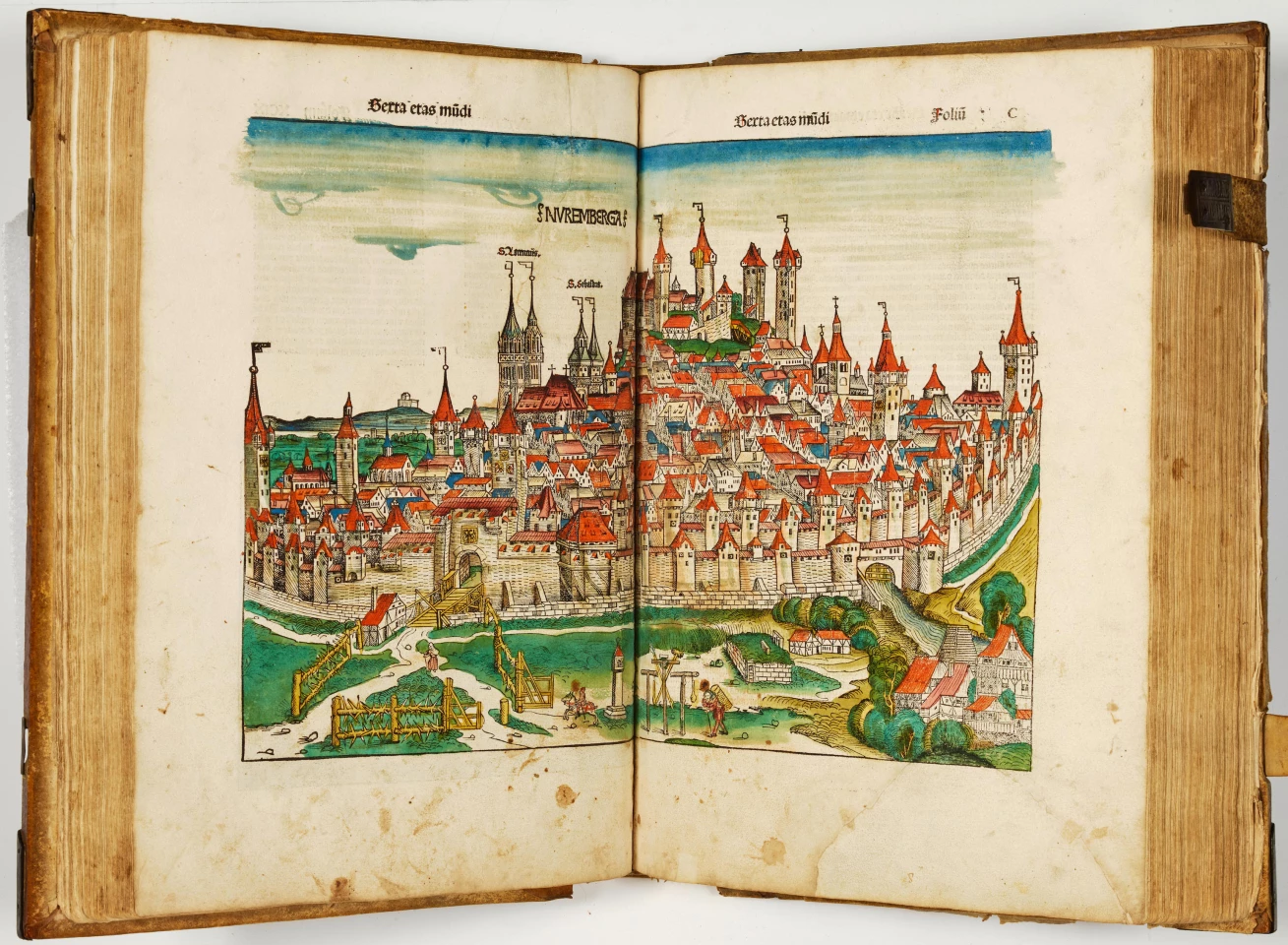 This hand-coloured, First Edition of “Liber chronicarum” (1493 “The Nuremberg Chronicle”) by Schedel Hartmann, sold for $437,812 at Bonhams Fine Books & Manuscripts sale in New York on 11 December, 2020, setting a new world auction record for the book.