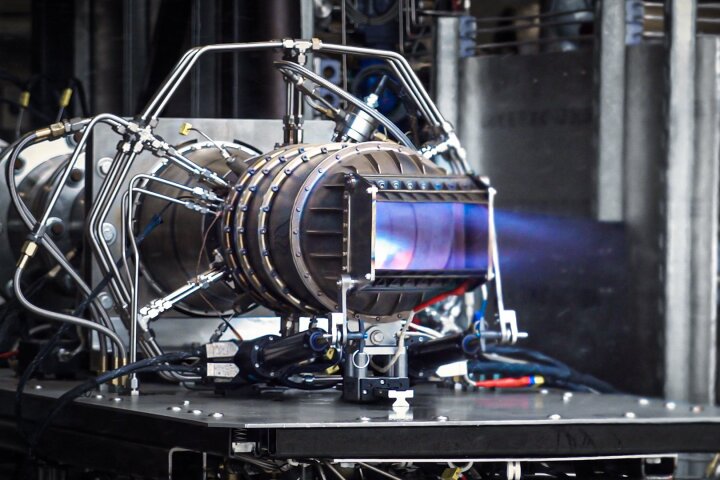 In order to take off from standstill on a runway, then accelerate through to hypersonic speeds, a hybrid engine is required