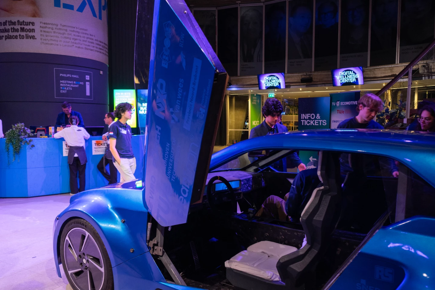 The TU/ecomotive team launched its ARIA prototype at the Next Nature Museum in Eindhoven, the Netherlands, in November