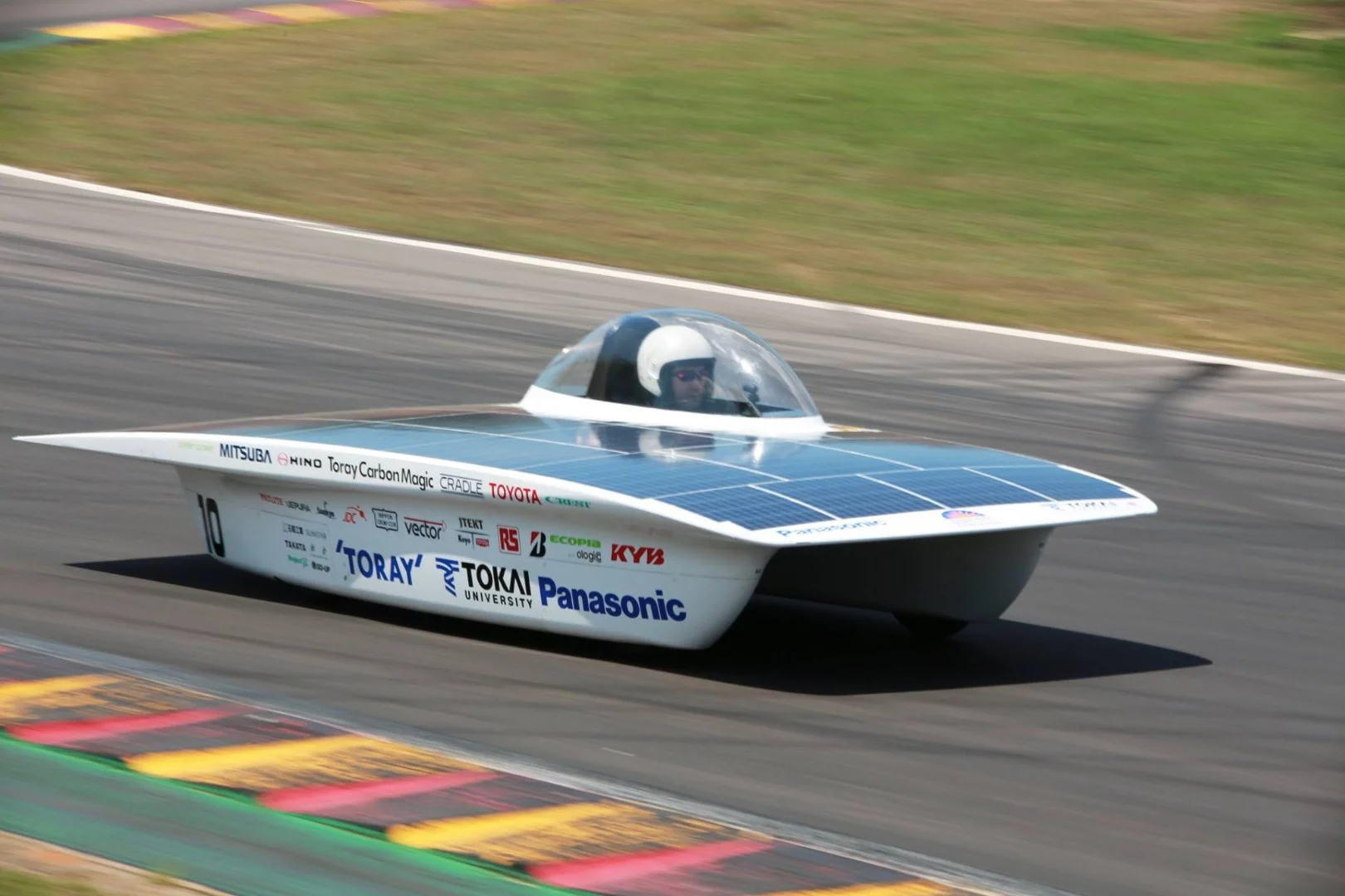 Tokai University 2015 vehicle for the World Solar Challenge is claimed to be more aerodynamic than its previous entries