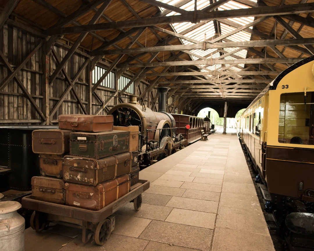 The Didcot Transfer Shed shows visitors what train journeys were like in the 1840s/50s