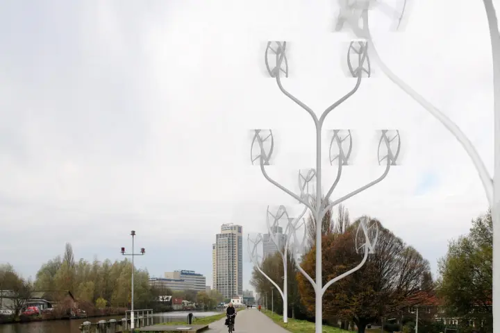 Power Flowers could become a common sight in towns and cities