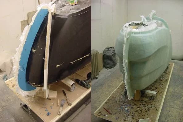 Creating the mould for the casing