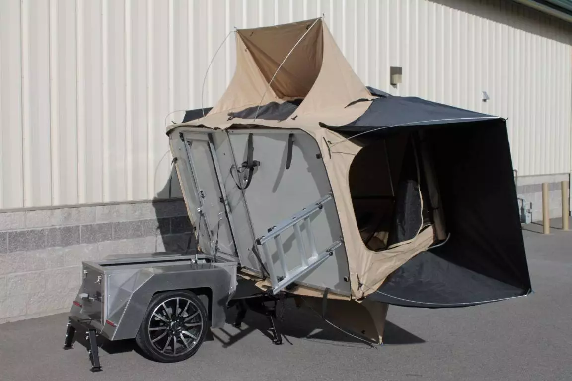 The Spitfire XT offers storage space in its cargo box