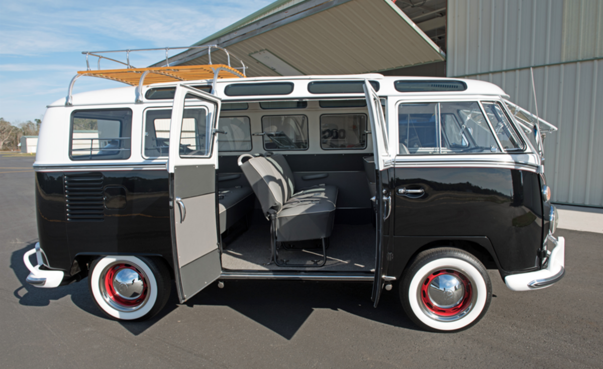 This 1967 21-window Samba was sold by Barrett-Jackson in Scottsdale in January, 2017 for $143,000 Auction Link