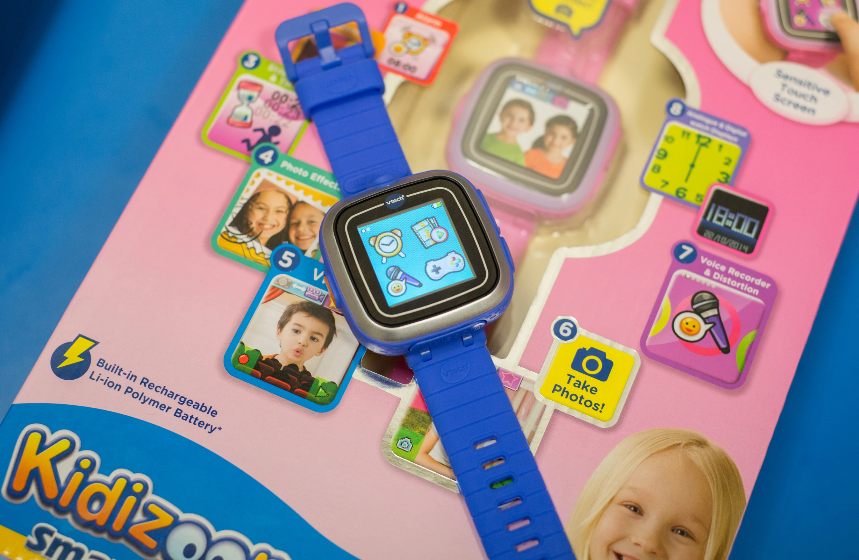 The VTech Kiddizoom Smart Watch is designed for 5 to 12-year-olds (Photo: Simon Crisp/Gizmag.com)