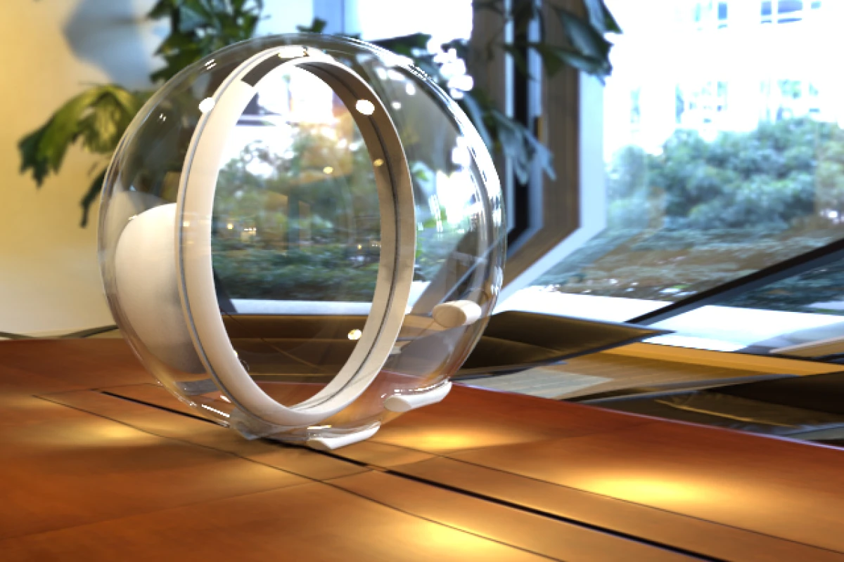Lucy tracks the movement of the sun automatically, illuminating the user's chosen space with up to 7,000 lumens of natural light throughout the day