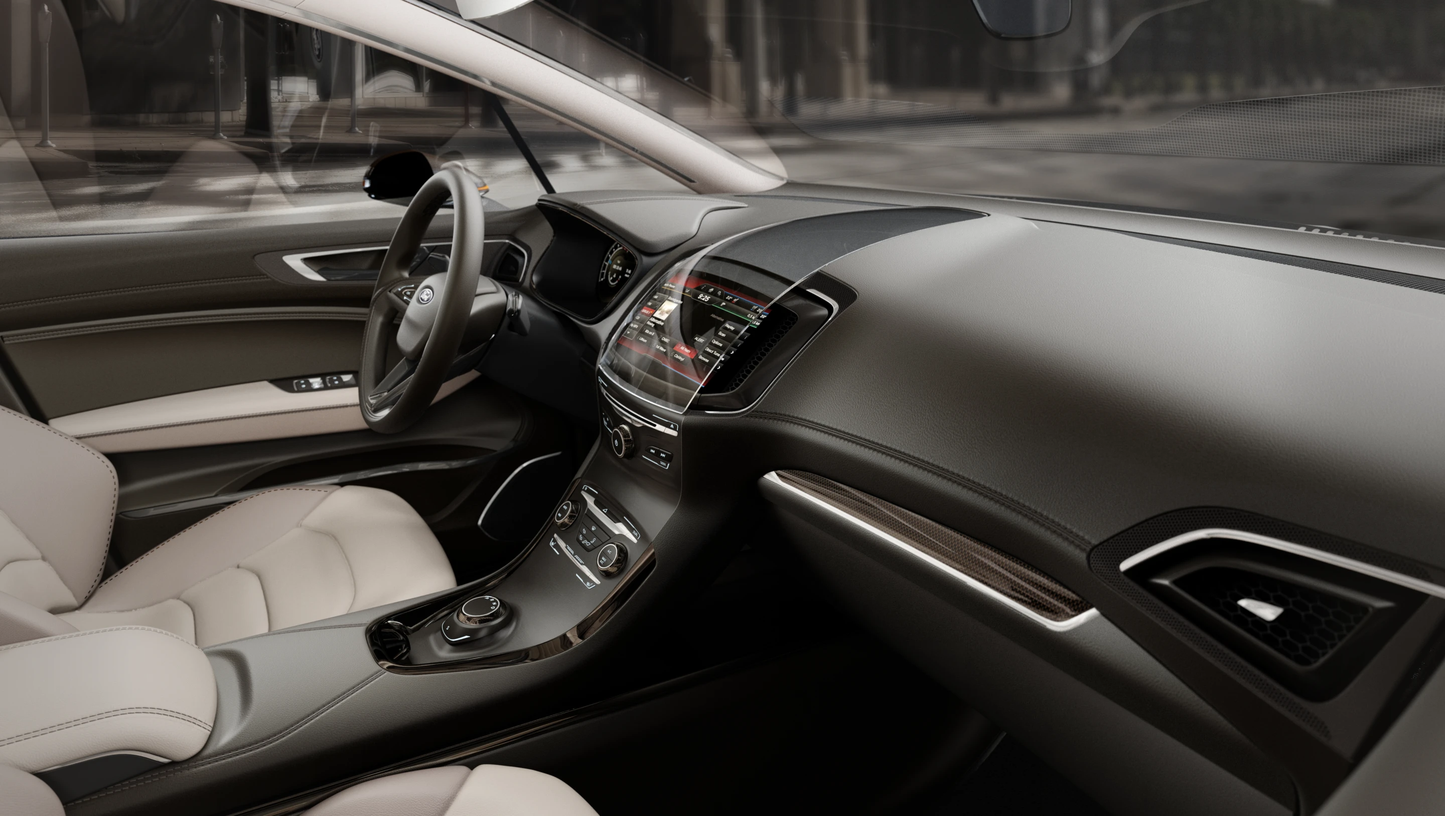 The Ford S-Max Concept dashboard