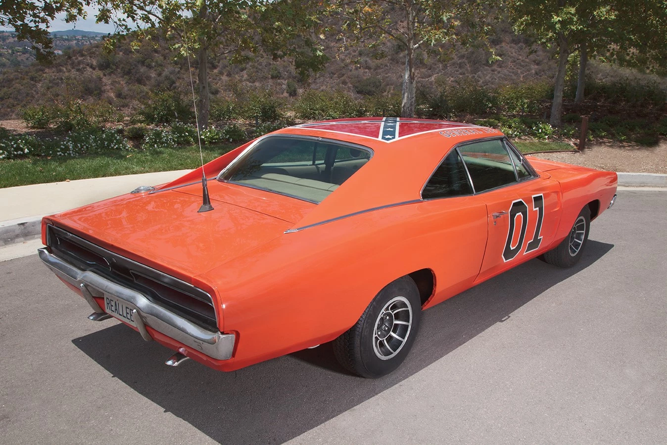 Few nero cars have been as consistently heroic as this pristine screen-used “General Lee” 1969 Dodge Charger (estimated $100,000 to $150,000) from the 1979-1985 CBS TV series 'The Dukes of Hazzard' which was destroyed more than 300 times on screen.