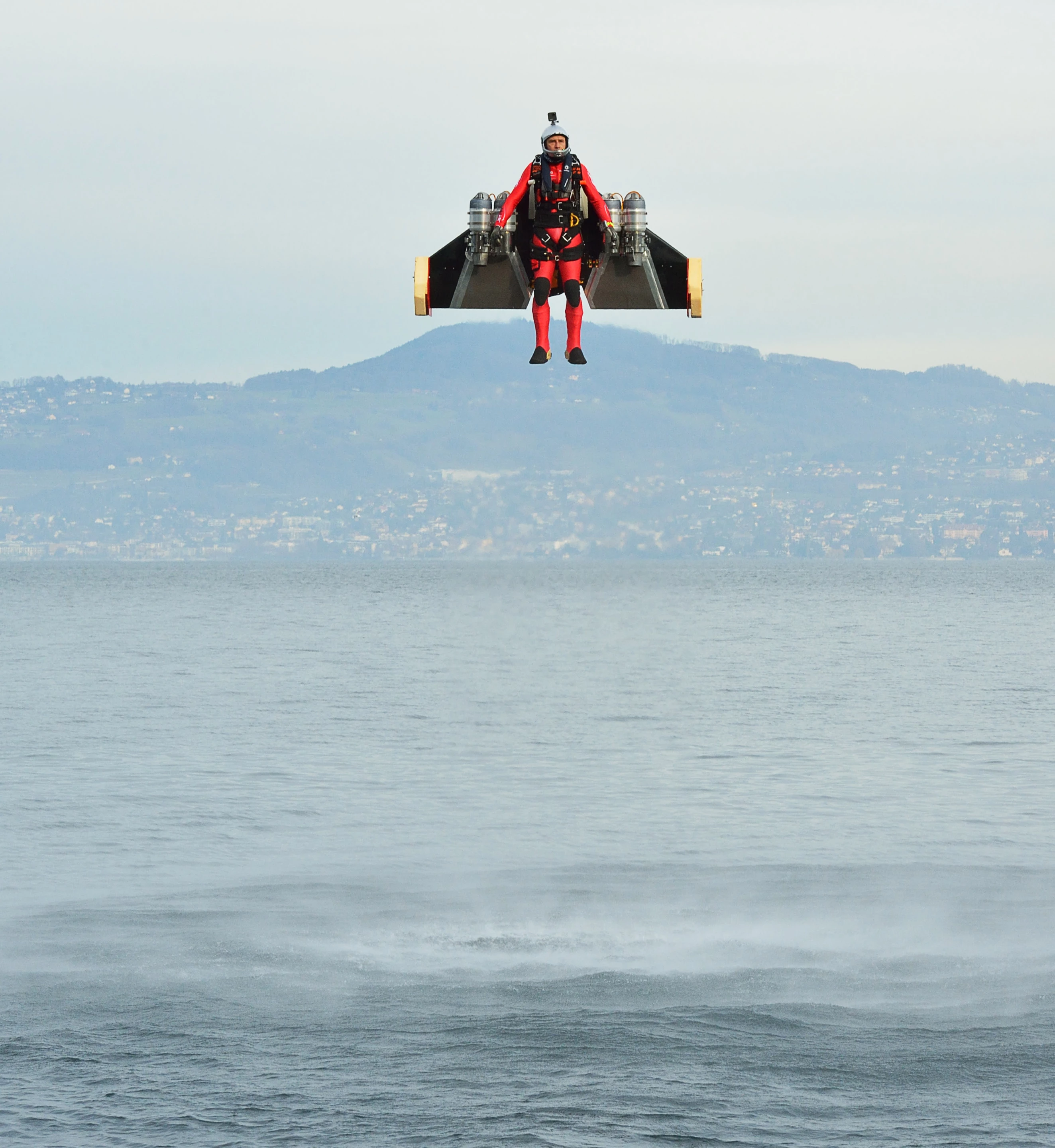 While one of the VTOL attempts sounds like it might've put him in the drink, autonomous ground takeoff is a huge step forward for the Jetman