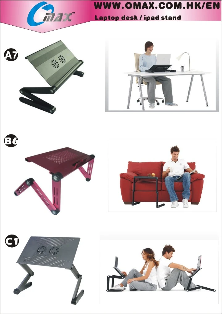 An adjustable Laptop Table from Omax