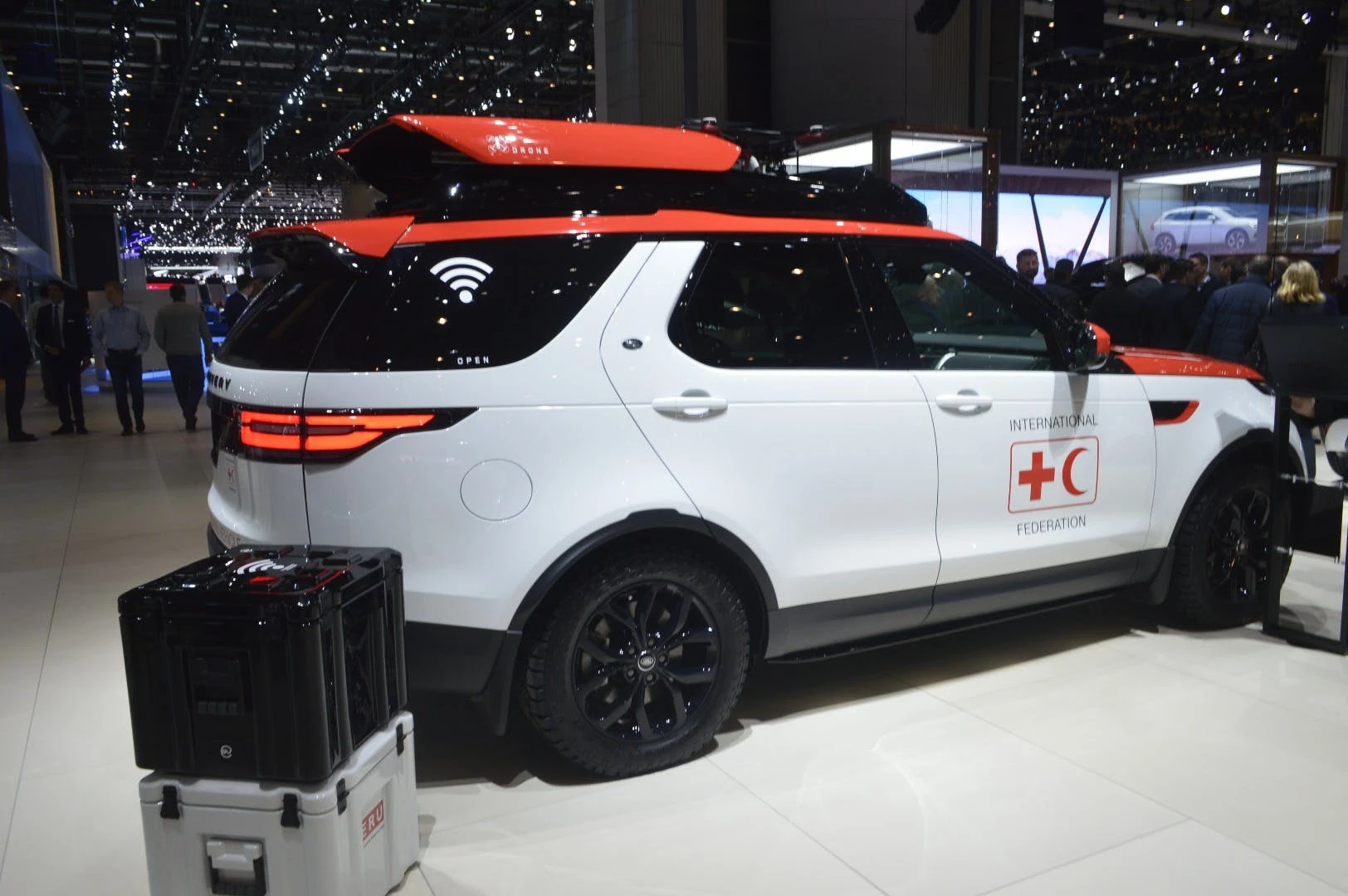 The Project Hero vehicle was built specifically for use by the Austrian Red Cross