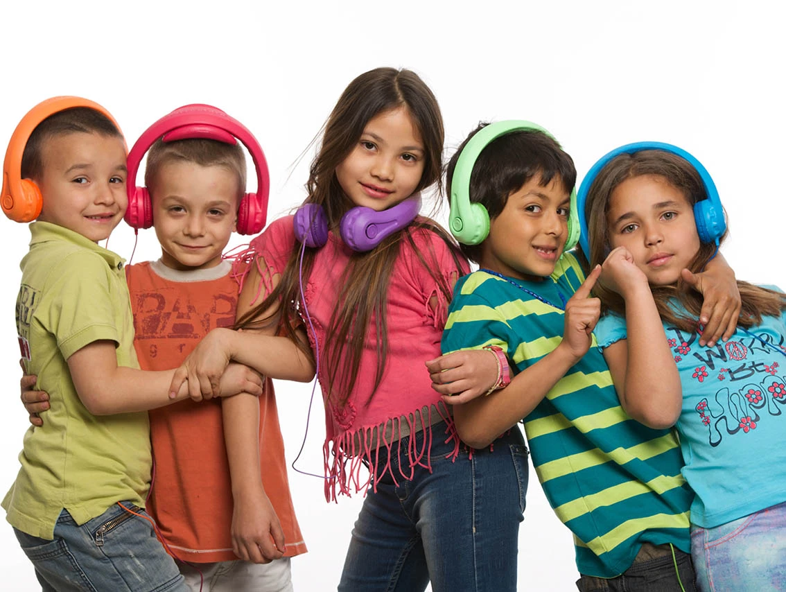 Because children's ears are sensitive and still developing, HeadFoams are limited to volume levels of 85 decibels (Photo: Thomas Libis)