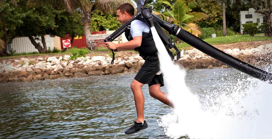 The Jetlev R200 Flyer