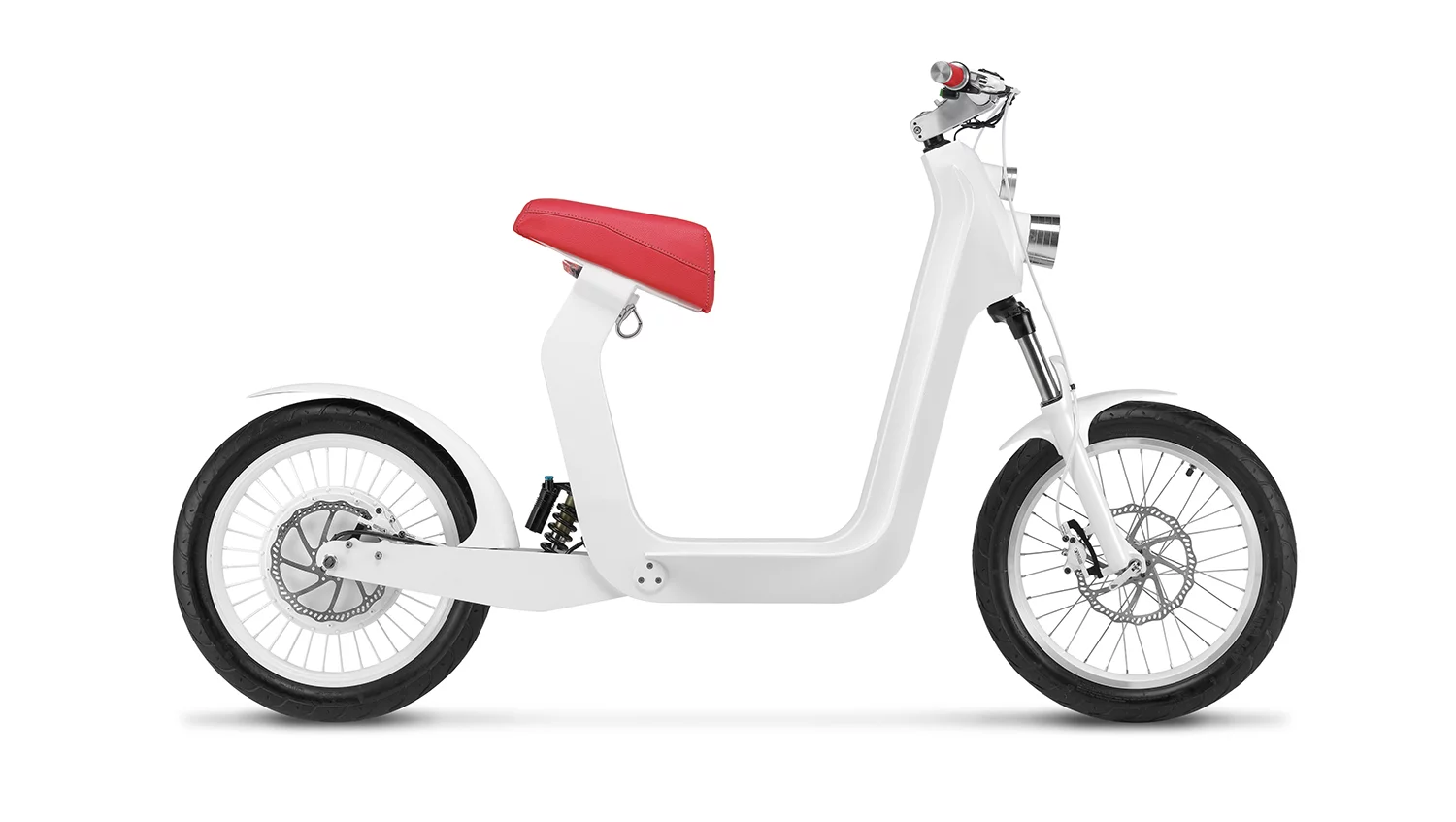 The Xkuty seat and handlebars come in several color options