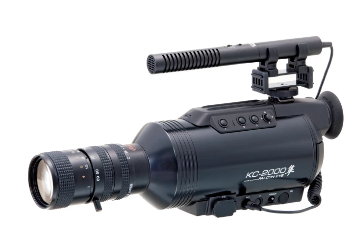 The Falcon Eye KC-2000 handheld camcorder from Tokyo's Komamura Corporation