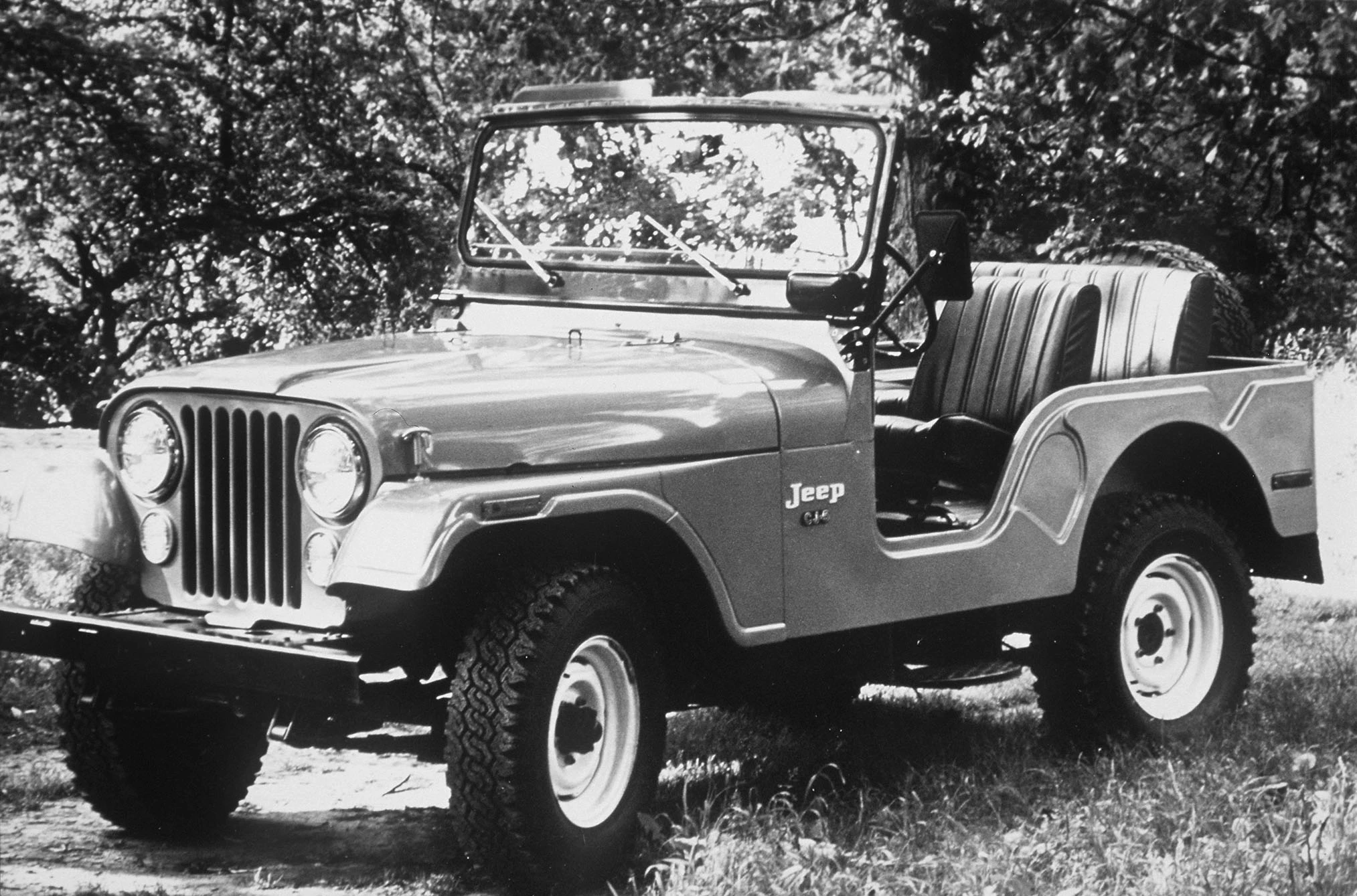 The mount of the WWII conqueror - the Jeep.