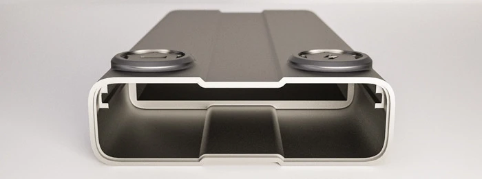 A look at the aluminum shell for the Pronto devices