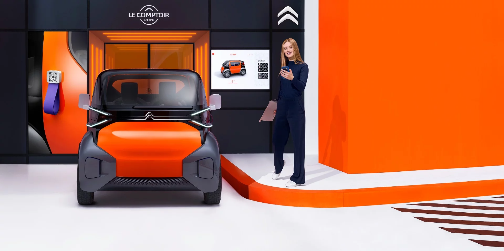 Citroën's Ami One concept is designed to be driven by anyone over the age of 16