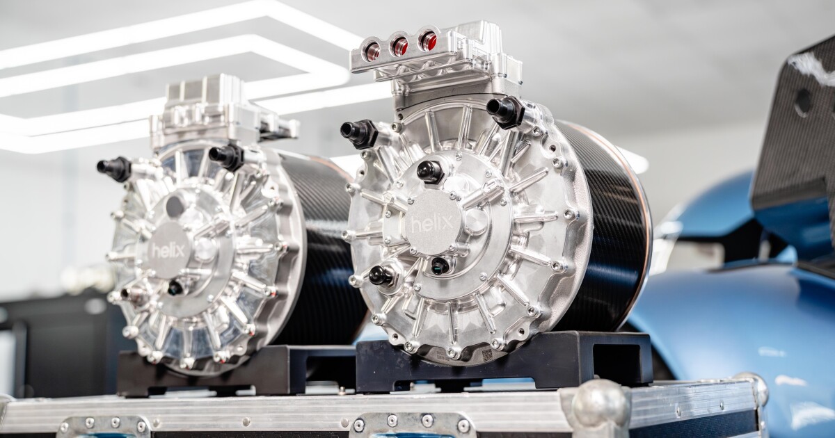 High-potency motor x2 unhinges diabolical inverted hypercar