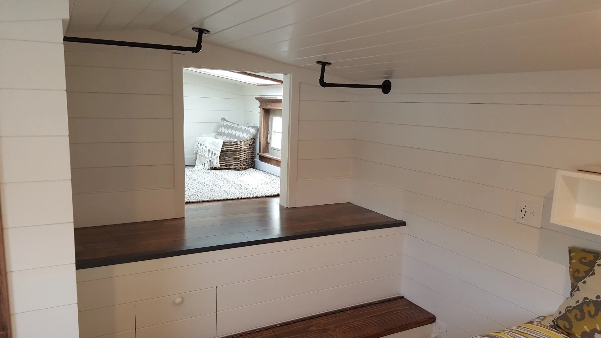 The Phoenix's bedroom connects to a closet space, which is more like an additional smaller loft