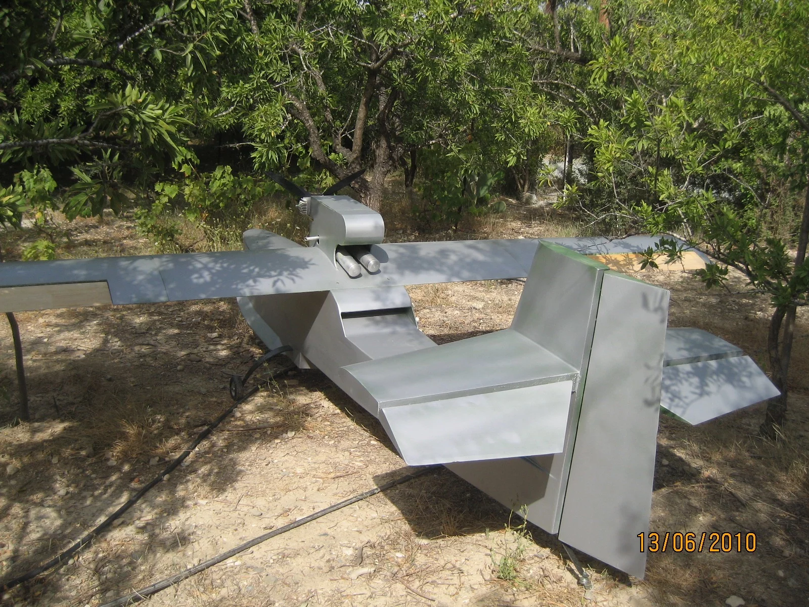 The marine rescue UAV prototype