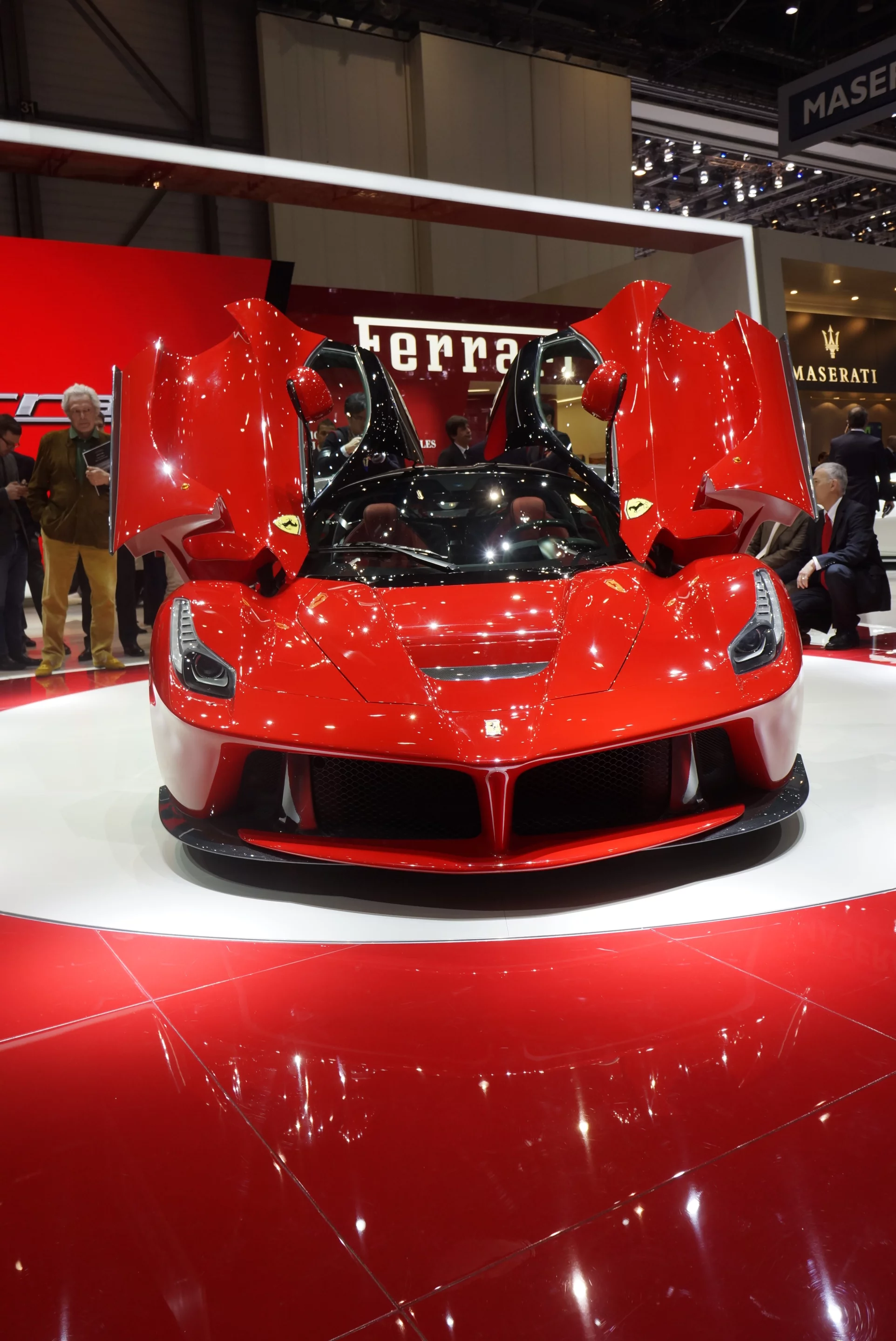 Ferrari describes the LaFerrari as its fastest, most powerful, most efficient road car ever
