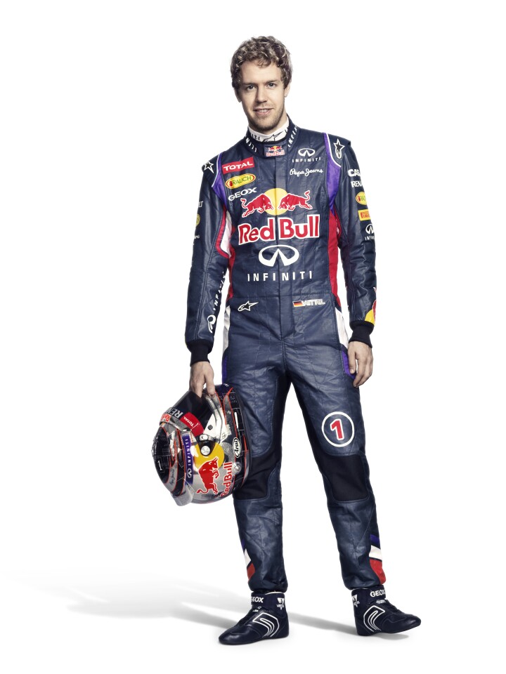 Four time Formula One world champion and Infiniti's Director of Performance, Sebastian Vettel. From the liberal use of carbon-fiber on the Eau Rouge to the prominent sponsorship of the Red Bull Formula One team, Infiniti is leveraging its sporting associations to the maximum to emphasize racing credibility.