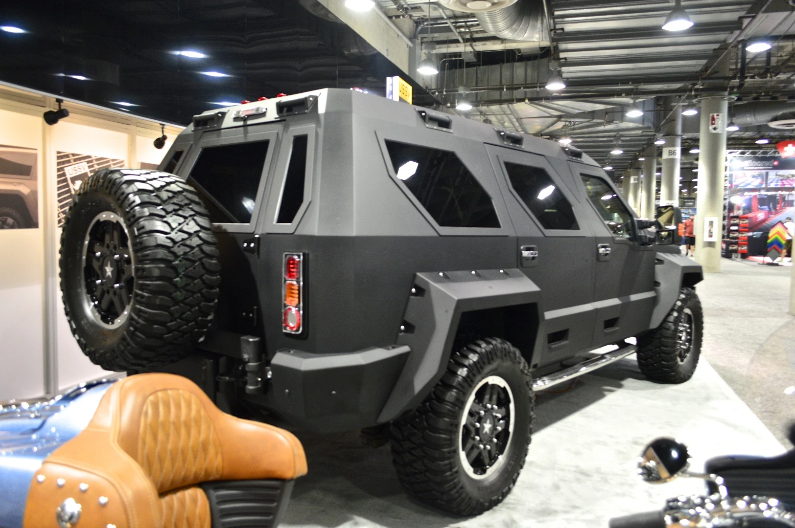 USSV's Rhino GX body is built from steel and composite