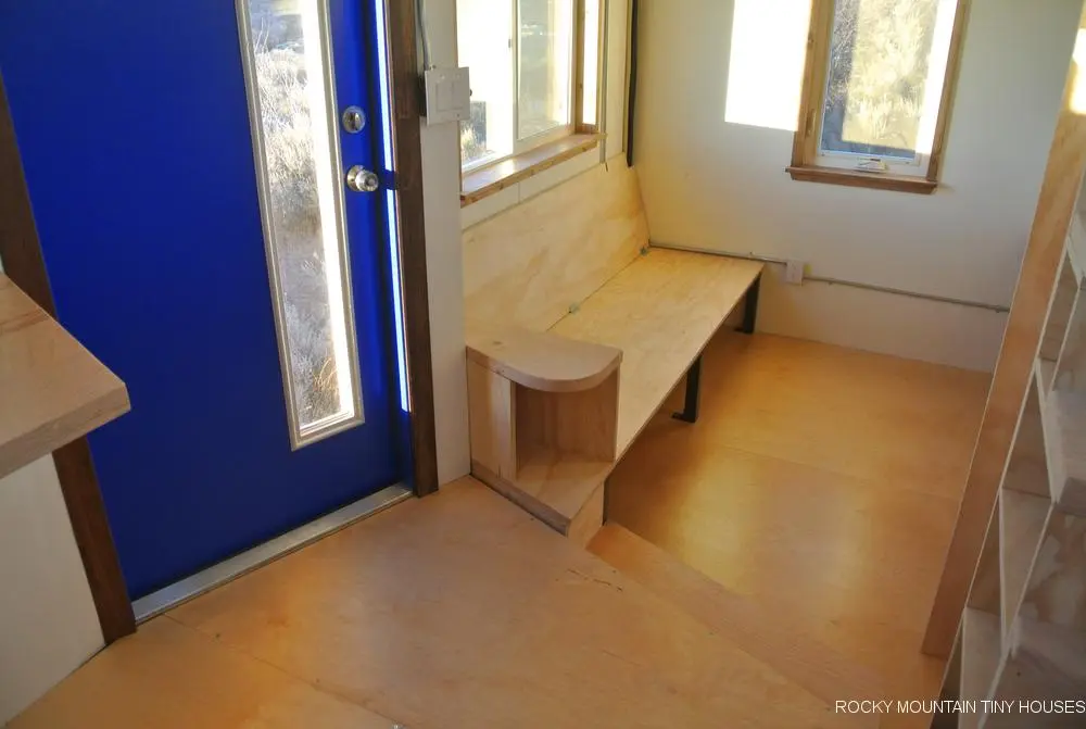 View towards the Wanderlust's living room and door