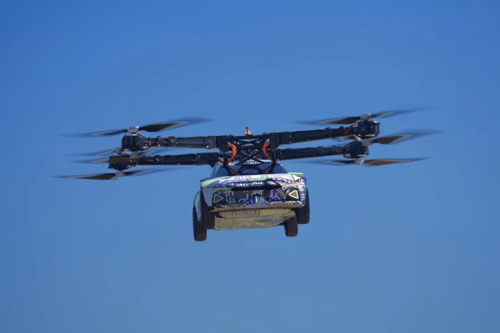 They did what now? XPeng affiliate AeroHT has successfully test-flown a two-ton prototype of its upcoming eVTOL flying car