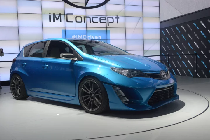 The Scion iM Concept at the LA Auto Show (Photo: C.C. Weiss/Gizmag)