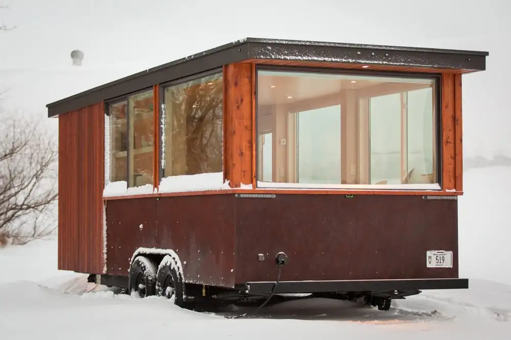 The Vista can be outfitted to operate off-grid