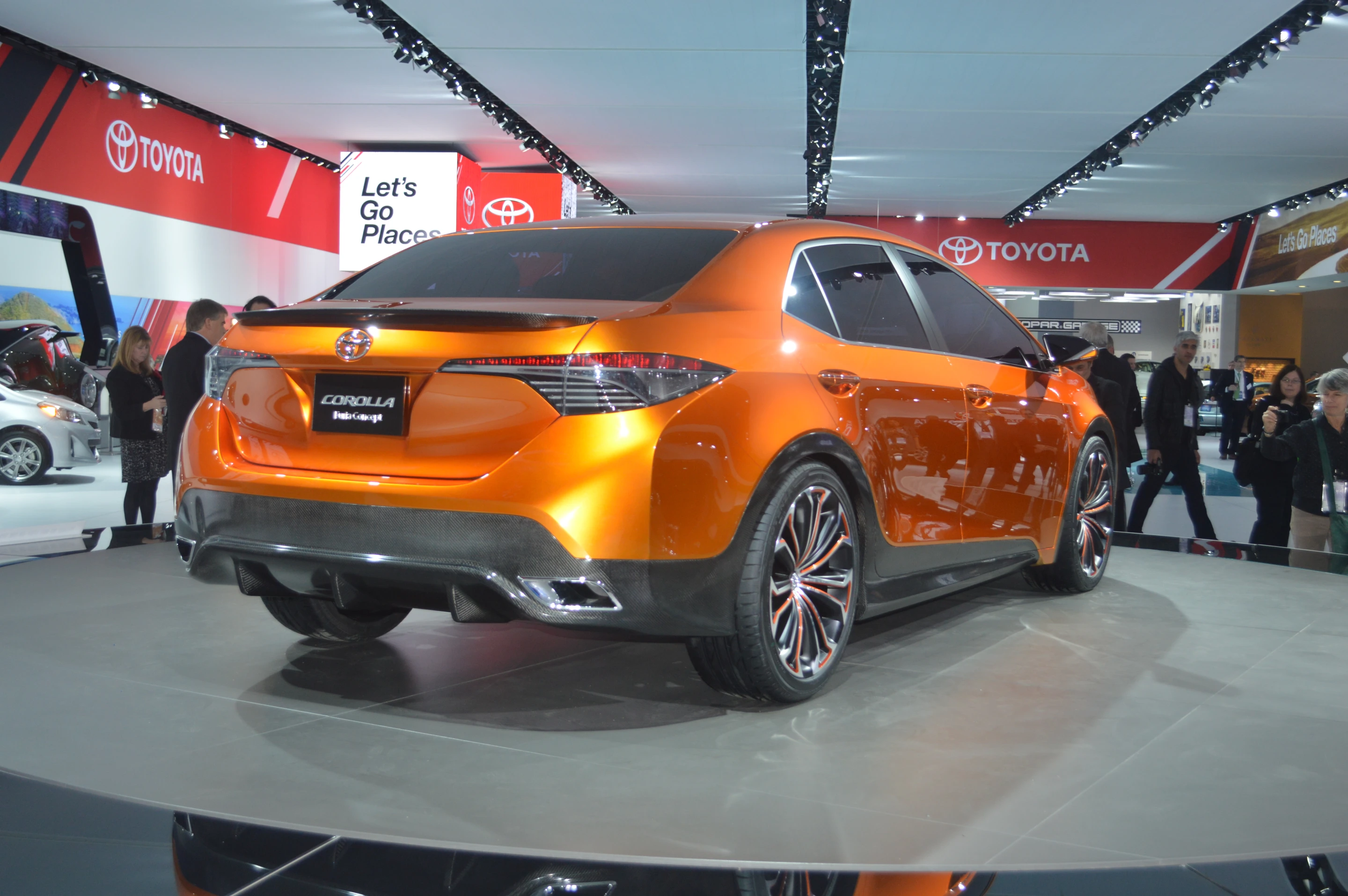The Furia stands on 19-inch wheels