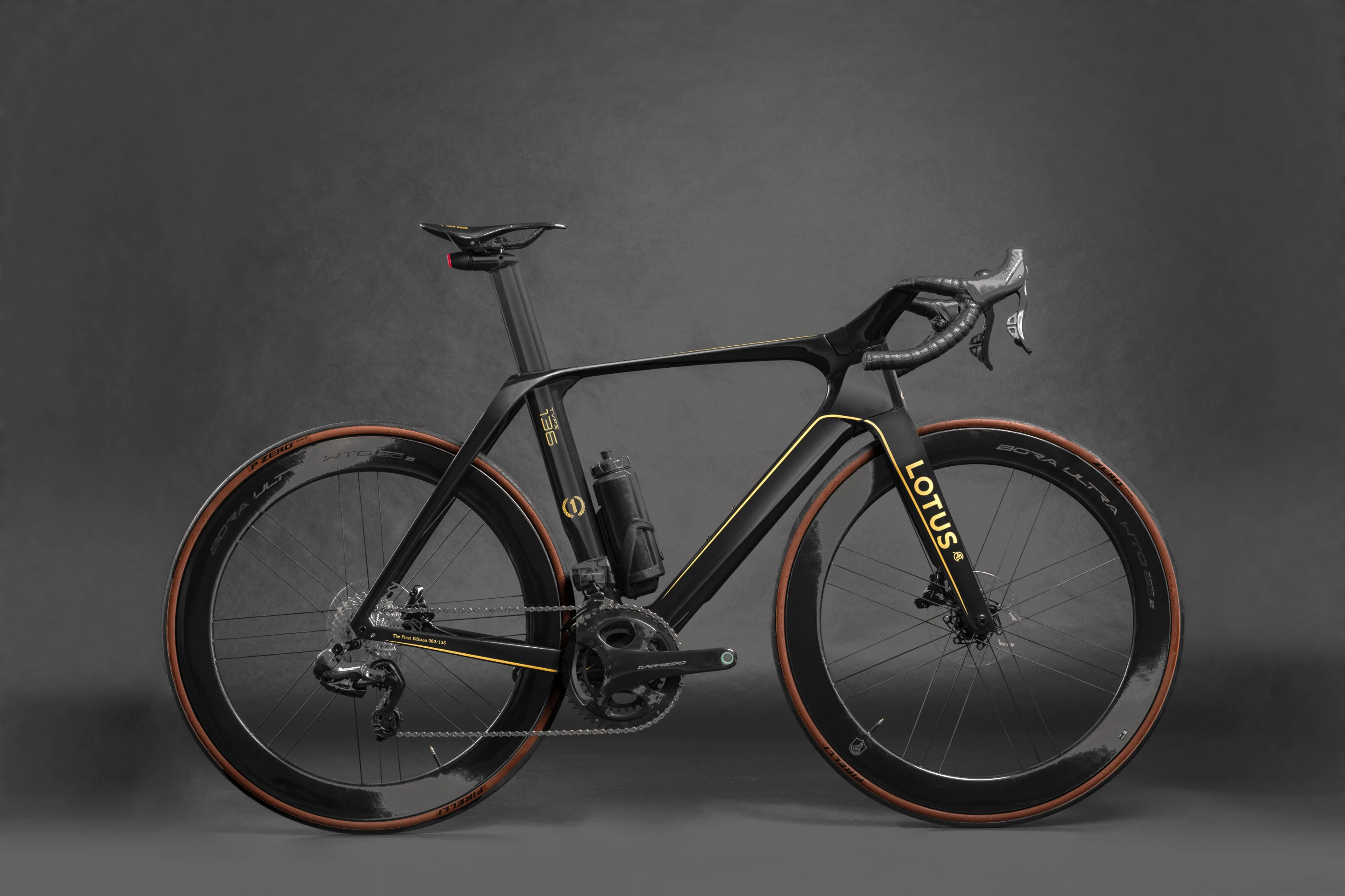 The Type 136 certainly isn't as unique as the Type 108 or other Lotus race bikes, but it does have a distinctive look sculpted for aerodynamic performance