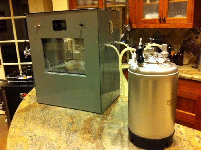 PicoBrew functional prototype 1 in February 2012