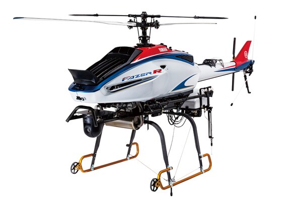 Yamaha's Fazer R G2 is an autonomous surveying UAV capable of a range of 90 km (56 miles) and 100 minutes of flight time