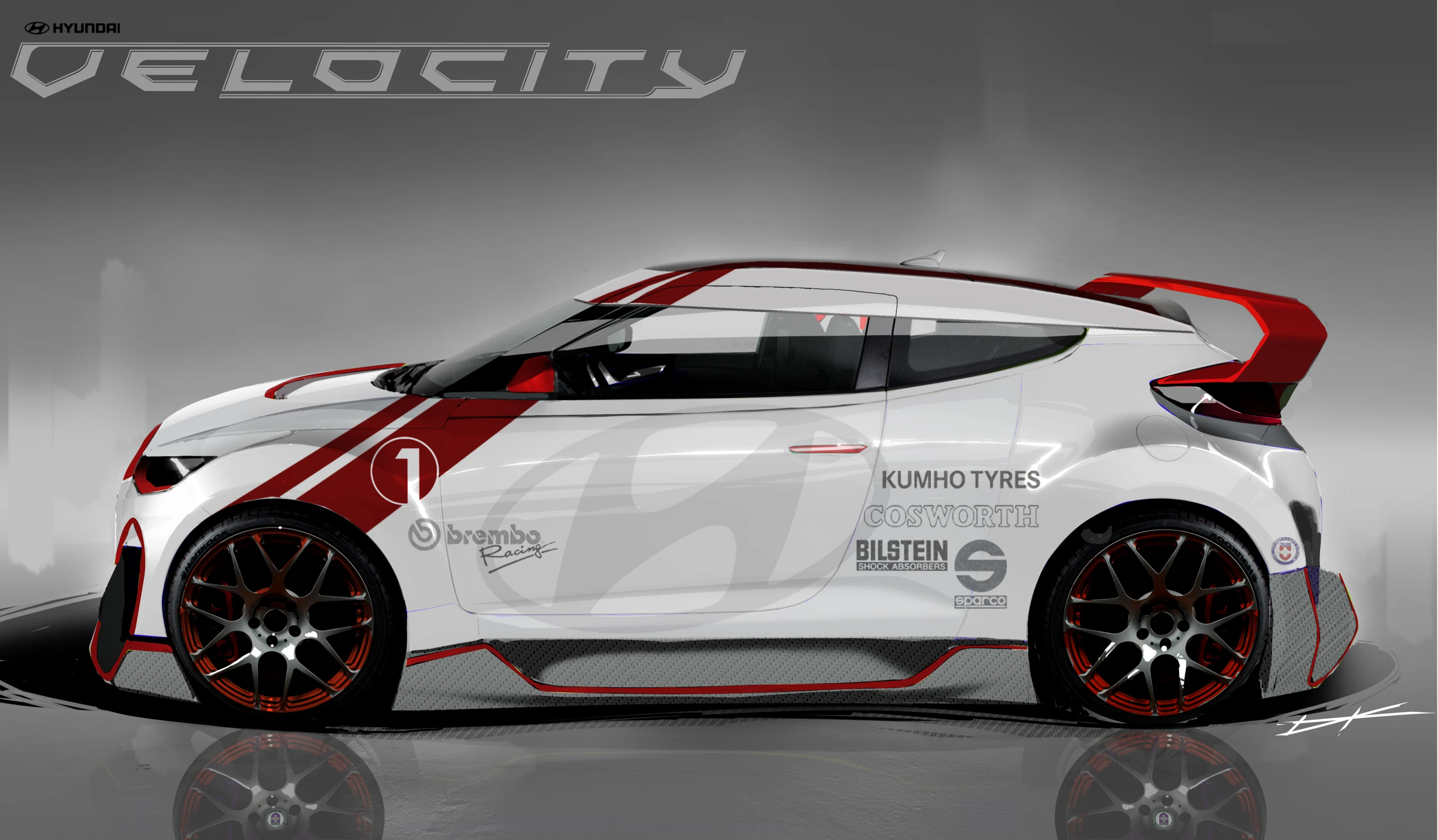 The Hyundai Velocity concept makes its debut at SEMA 2012