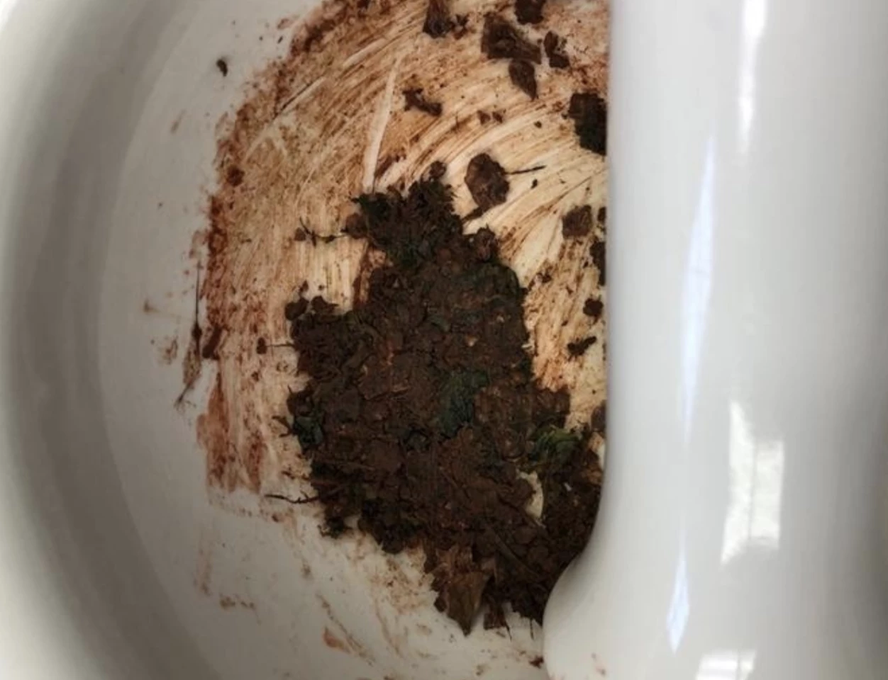 Researchers prepared this mix to use as a chemical analysis control before testing plaque samples