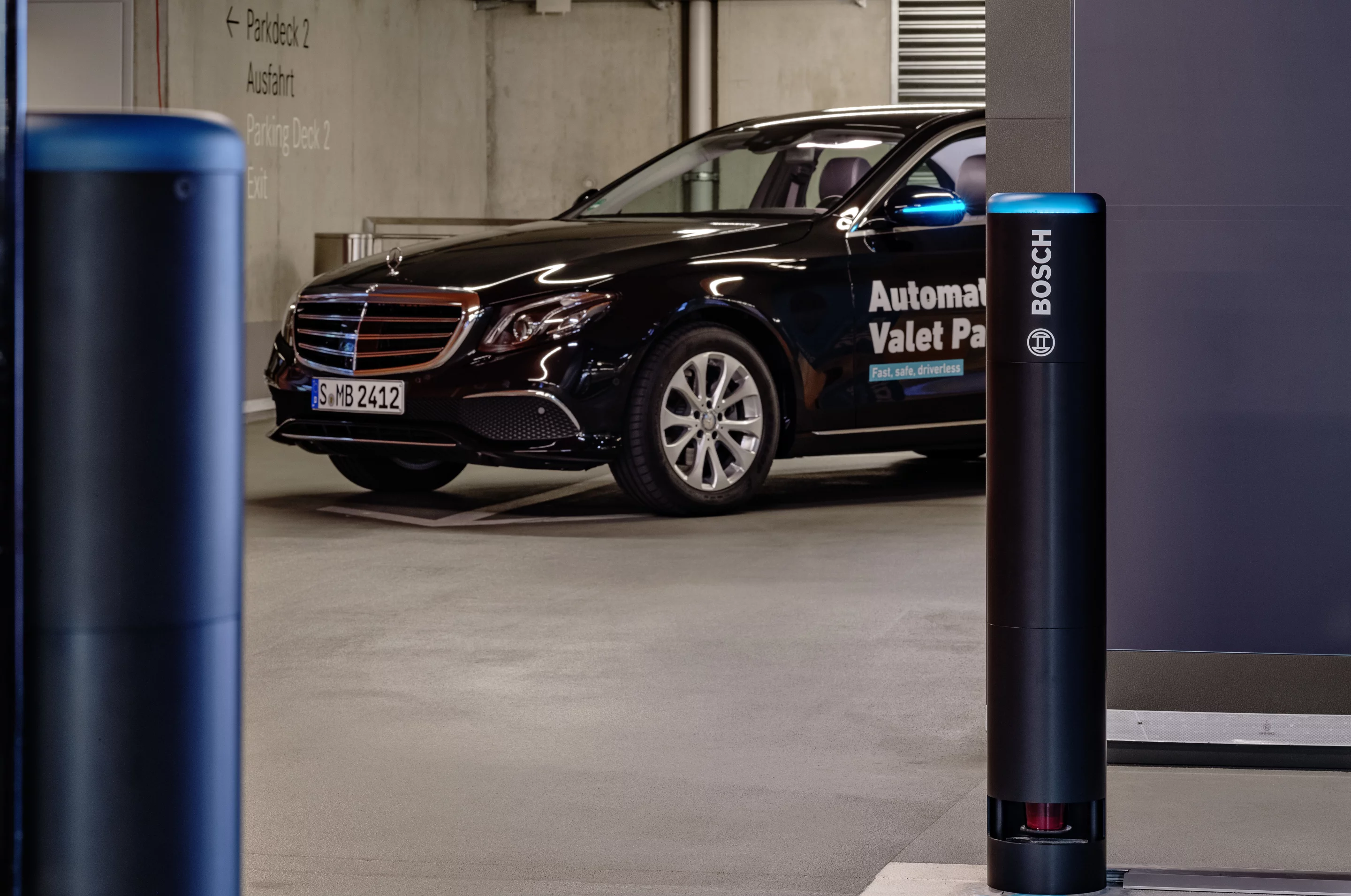 Daimler says that in 2018, the valet service will be available for all visitors to the Mercedes-Benz museum in Stuttgart
