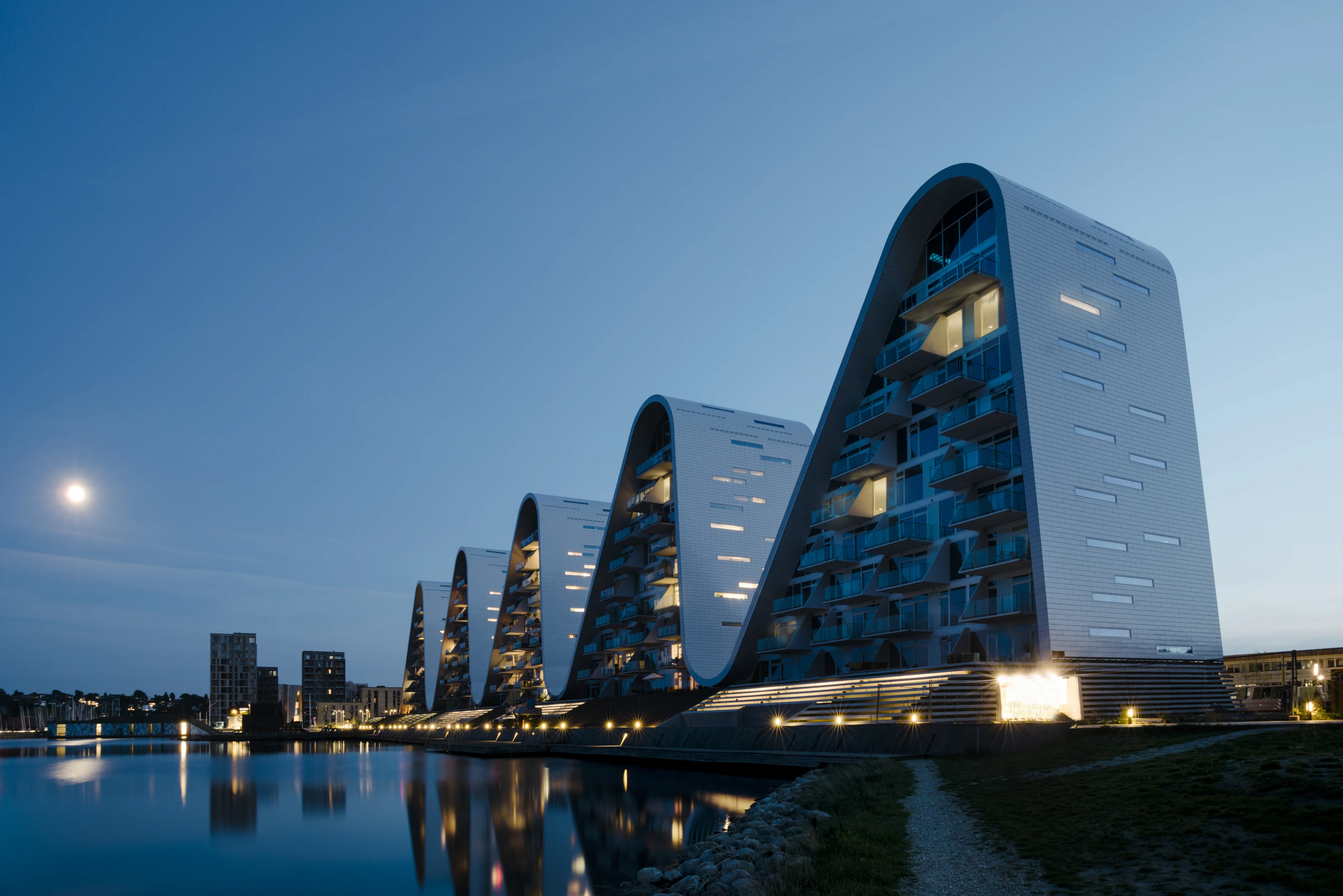 The Wave's design is inspired by surrounding hills