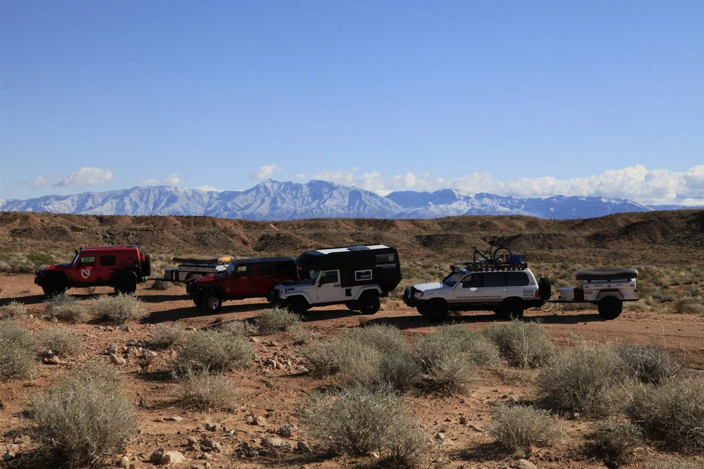 Adventure Trailers does some testing at the Grand Canyon